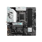 MSI B760M GAMING PLUS WIFI DDR5 6800MHZ 2XHDMI 2XDP 2XM.2 USB 3.2 MATX 1700P (12. / 13. VE 14. NESİL İŞLEMCİ UYUMLU) - Görsel 2