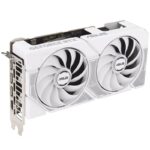 ASUS GEFORCE DUAL-RTX5060-O8G-WHITE 8GB GDDR7 128BIT 1XHDMI 3XDP EKRAN KARTI - Görsel 2