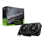 MSI GEFORCE RTX5060TI 16G SHADOW 2X OC PLUS 16GB GDDR7 128BIT 1XHDMI 3XDP EKRAN KARTI