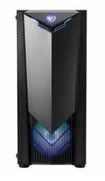 MSI MAG SHIELD 110R TEMBERLI CAM 2X120MM ARGB FAN PSU YOK GAMING SİYAH KASA - Görsel 3