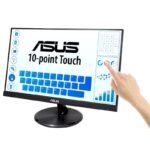 21.5 ASUS VT229H IPS 5MS 60MHZ 1XVGA 1XHDMI FHD 1920X1080 HOPARLÖR ÇERÇEVESİZ DÜŞÜK MAVİ IŞIK DOKUNMATİK EKRAN VESA - Görsel 3
