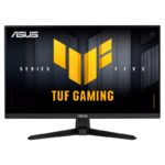 25 ASUS TUF GAMING VG257Q5A IPS 1MS 180MHZ 1XHDMI 2XDP FHD 1920X1080 HOPARLÖR DÜŞÜK MAVİ IŞIK VESA SİYAH