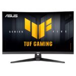 31.5 ASUS TUF GAMING VG32VQM5B 0.5MS 250MHZ 2XHDMI 1XDP FHD 1920X1080 HOPARLÖR FLICKER FREE CURVED VESA SİYAH