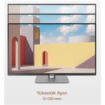 27 ASUS PROART PA279CRV IPS 5MS 60MHZ 2XHDMI 2XDP USB-C 4K 3840X2160 HOPARLÖR YÜKSEKLİK AYARI PİVOT VESA - Görsel 2