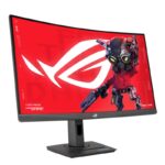 27 ASUS ROG STRIX XG27WCS VA 1MS 180MHZ 1XHDMI 1XDP USB-C 2K 2560X1440 YÜKSEKLİK AYARI CURVED PIVOT VESA SİYAH - Görsel 2