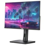 27 CUBE PA-27V165F VA 1MS 165HZ 2XHDMI 2XDP 2K QHD 2560X1440 FREESYNC YUKSEKLIK AYARI VESA PIVOT RGB SIYAH SIFIR OLU PIX - Görsel 2