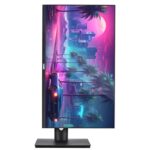 27 CUBE PA-27V165F VA 1MS 165HZ 2XHDMI 2XDP 2K QHD 2560X1440 FREESYNC YUKSEKLIK AYARI VESA PIVOT RGB SIYAH SIFIR OLU PIX - Görsel 3