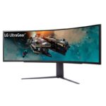 49 LG 49GR85DC-B VA 1MS 240HZ 2XHDMI 1XDP DUAL QHD 5120X1440 FREESYNC CURVED VESA SIYAH GAMING - Görsel 2