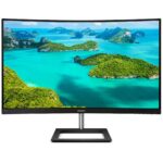 31.5 PHILIPS 322E1C/00 4MS 75MHZ 1XVGA 1XHDMI 1XDP FHD 1920X1080 CURVED VESA SİYAH