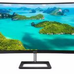 31.5 PHILIPS 325E1C/00 4MS 75MHZ 1XVGA 1XHDMI 1XDP 2K WQHD 2560X1440 FLICKER-FREE FREESYNC YÜKSEKLİK AYARI CURVED SİYAH