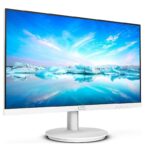 27 PHILIPS 271V8AW/01 IPS 4MS 75MHZ 1XVGA 1XHDMI FHD 1920X1080 HOPARLÖR FLICKER-FREE VESA BEYAZ - Görsel 2