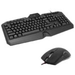 FRISBY FK-4865QU USB Q TR MM SİYAH KABLOLU GAMING KLAVYE MOUSE SET - Görsel 2