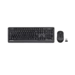 A4 TECH FG1010 GRİ F MM 2.4G KABLOSUZ KLAVYE MOUSE SET
