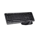 A4 TECH FG1010 GRİ F MM 2.4G KABLOSUZ KLAVYE MOUSE SET - Görsel 2