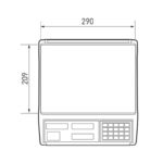 CAS ER JR 30KG LCD EKRAN BOYUNSUZ FİYAT HESAPLAMALI TERAZİ - Görsel 3