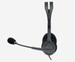 LOGITECH H111 STEREO KULAKLIK SİYAH 981-000593 - Görsel 2