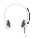 LOGITECH H150 STEREO BEYAZ KULAKLIK 981-000350 - Görsel 2