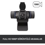 LOGITECH C920S HD PRO WEBCAM SİYAH 960-001252 - Görsel 2