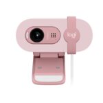 LOGITECH BRIO 100 FULL HD 1080P MİKROFONLU WEB KAMERA PEMBE 960-001623 - Görsel 2