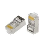 FRISBY FNW-RJ4522N RJ45 FTP CAT6 KONNEKTOR METAL 100LÜ PAKET - Görsel 2