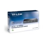 TP-LINK TL-SF1024D 24 PORT 10/100 METAL KASA RACKMOUNT SWITCH - Görsel 3