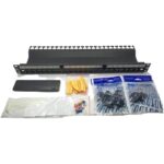 HCS 19" 1U 24 PORT BOŞ PATCH PANEL(P00-02450-1U) - Görsel 2