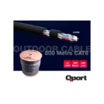 QPORT Q-CATO2 CAT6 23 AWG UTP 500M OUTDOOR KABLO - Görsel 2