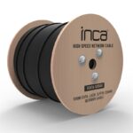 INCA ICAT6-500AG OUTDOOR S/FTP 23 AWG LSZH NETWORK CABLE 500 M SİYAH - Görsel 2