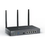 TP-LINK OMADA ER706W AX3000 WIFI 6 1XGIGABIT SFP WAN/LAN PORT 1XGIGABIT RJ45 WAN PORT 4XGIGABIT WAN/LAN RJ45 VPN ROUTER