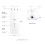 UBIQUITI RP-5AC-GEN2 ROCKET PRISM 5AC 5GHZ 500MBPS PTP/PTMP DIŞ ORTAM ACCESS POINT - Görsel 2