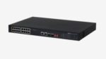 DAHUA PFS3218-16ET-135 16 PORT GIGABIT +2XRJ45/2XGB SFP COMBO 135W POE RACKMOUNT SWITCH - Görsel 3
