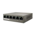 IP-COM F1106P-4-63W 4 PORT 10/100+2X10/100 UPLINK METAL KASA 58W POE SWITCH - Görsel 2