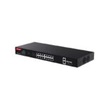 IP-COM G1120P-16-250W 16 PORT GIGABIT+2XGB RJ45/SFP UPLINK 230W POE RACKMOUNT SWITCH - Görsel 2