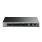 TP-LINK LS1210GP 8 PORT GIGABIT + 1XRJ45/1XSFP UPLINK 61W 250 METRE POE MESAFE METAL KASA - Görsel 2
