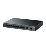 TP-LINK LS1210GP 8 PORT GIGABIT + 1XRJ45/1XSFP UPLINK 61W 250 METRE POE MESAFE METAL KASA - Görsel 3