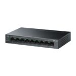 TP-LINK LS109P 8 PORT 10/100 +1 PORT RJ45 UPLINK 63W 250 METRE POE MESAFE METAL KASA SWITCH - Görsel 3