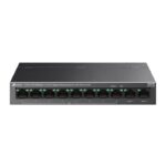TP-LINK LS1210P 8 PORT 10/100MBPS+2-PORT GIGABIT 8-PORT POE+ 96W MASAÜSTÜ SWITCH