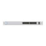 UBIQUITI US-24-250W 24 PORT GIGABIT+2X1GB SFP+ CONSOL PORT 802.3AT/AF YÖNETİLEBİLİR 250W RACKMOUNT POE SWITCH
