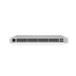 UBIQUITI USW-48-POE 48 PORT GIGABIT + 4X1GB SFP UPLINK 195W POE YÖNETİLEBİLİR RACKMOUNT SWITCH
