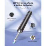 BEBIRD T5 3MP KAMERA 3.5MM LENS ŞARJLI WIFI GÖRÜNTÜLÜ KULAK TEMİZLEYİCİ SİYAH RENK - Görsel 3