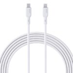 AUKEY CB-NCL1-WH NAYLON ÖRGÜLÜ 3A 480MBPS TYPE-C LIGHTNING KABLOSU 1.8MT