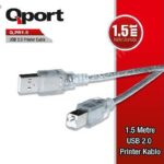 QPORT Q-PR1.5 USB 2.0 1.5M YAZICI KABLOSU