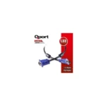 QPORT Q-VGA1.5 15 PIN FILTRELI VGA KABLO 1.5MT