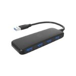 HP DHC-CT110 4 PORT USB 3.0 USB ÇOKLAYICI HUB SİYAH