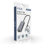 INCA IUTP-01T USB 3.0 TYPE-C 3.1 ETHERNET RJ45 1000MBPS ALUMINYUM KASA - Görsel 3