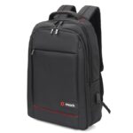 MACK MCC-006 15.6" OFFICE USB GİRİŞLİ NOTEBOOK SIRT ÇANTASI SİYAH - Görsel 2