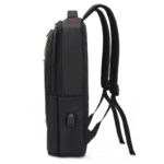 MACK MCC-007 17.3" OFFICE USB GİRİŞLİ NOTEBOOK SIRT ÇANTASI SİYAH - Görsel 3