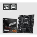 MSI PRO A620AM-B EVO DDR5 6800MT/S 1XHDMI 1XVGA 1XM.2 USB MATX AM5 (AMD AM5 9000/8000/7000 SERİ İLE UYUMLU)