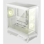 MSI MAG PANO 130R PZ TEMPERLİ CAM 3X120MM REVERSE ARGB 1X120MM ARGB FAN ATX PANORAMİK GAMİNG BİLGİSAYAR KASASI - Görsel 2