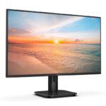 23.8 PHILIPS 24E1N1200A/00 IPS 1MS 120MHZ 1XVGA 1XHDMI 1XDP HOPARLÖR FLICKER-FREE VESA SİYAH - Görsel 2